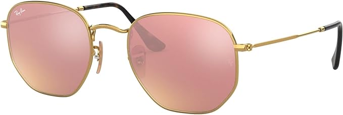 Ray-Ban RB3548N Hexagonal Flat Lens Sunglasses (Click For More Colors)