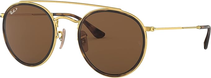 Ray-Ban RB3647N Double Bridge Round Sunglasses (Click For More Colors)