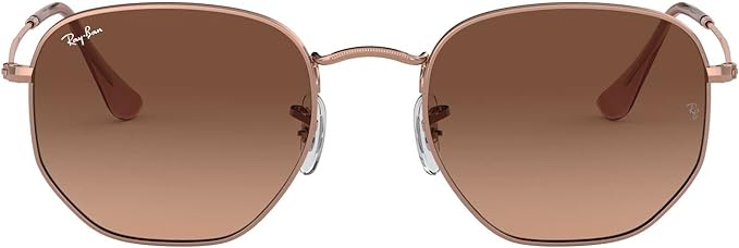 Ray-Ban RB3548N Hexagonal Flat Lens Sunglasses (Click For More Colors)