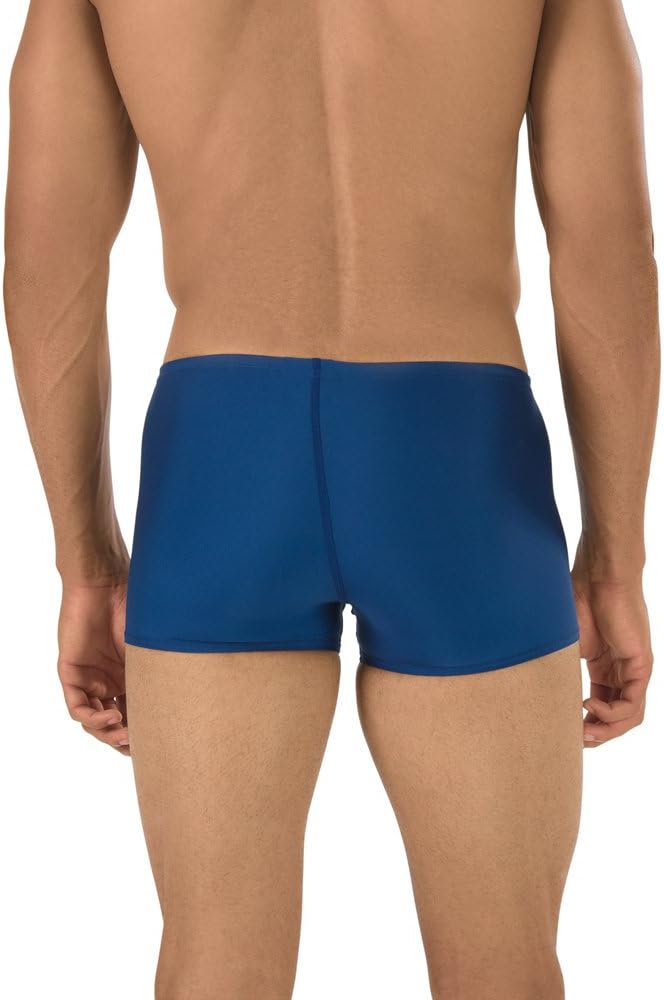 Speedo Men's Swimsuit Square Leg Endurance+ Solid
