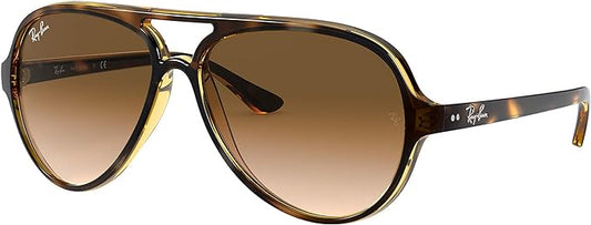 Ray-Ban RB4125 Cats 5000 Aviator Sunglasses (Click For More Colors)