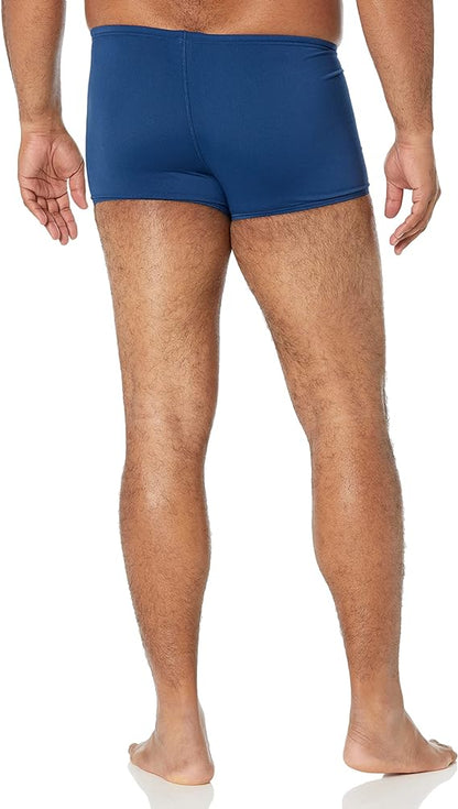 Speedo Men's Swimsuit Square Leg Endurance+ Solid