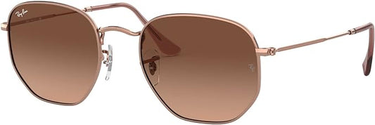Ray-Ban RB3548N Hexagonal Flat Lens Sunglasses (Click For More Colors)